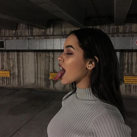 the fancy girl tongue instagram.